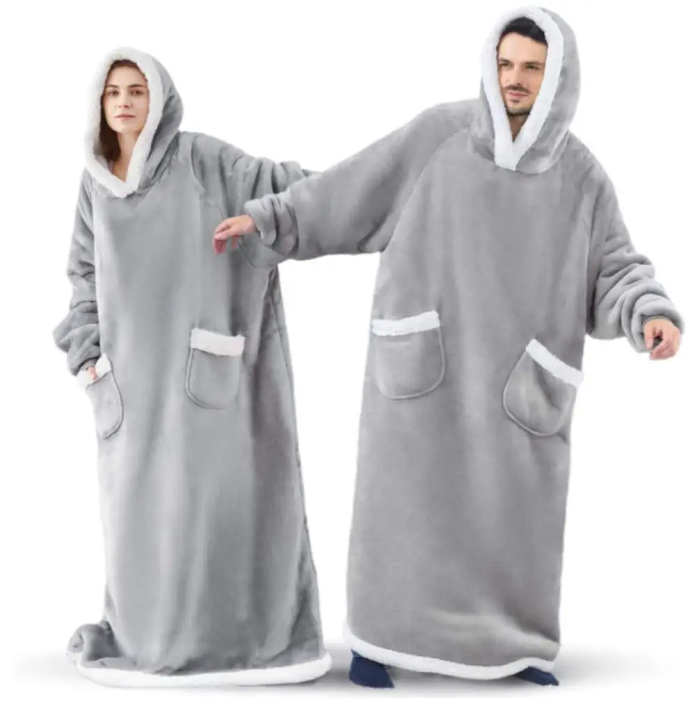 SleeveSnug - Ultimate Oversized Winter Blanket Sweatshirt