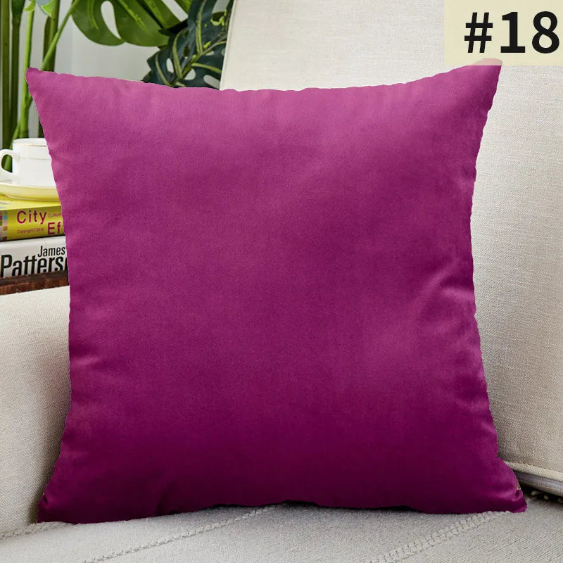 Elegant Velvet Cushion Cover - for Luxurious Interiors