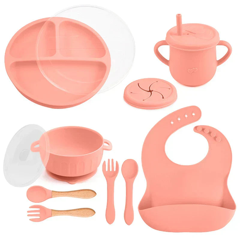 BabyCare Set - 10-Piece BPA-Free Dinnerware Set for Children