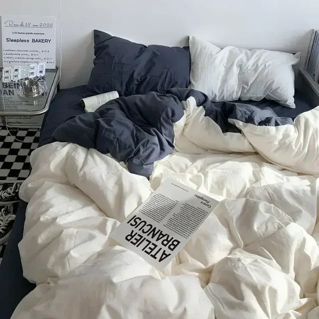 DuoDream Duvet - Stylish Reversible Duvet Cover for Comfort