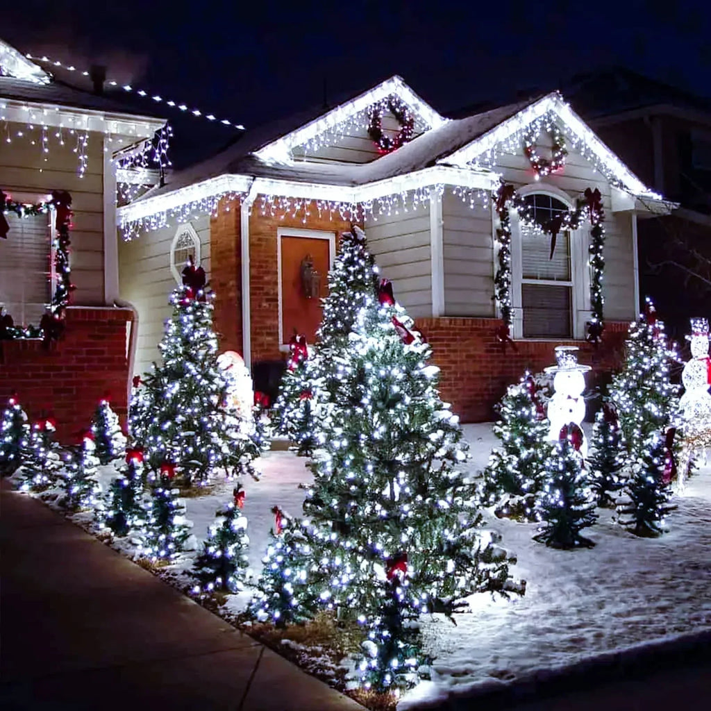 LumièreJoyeuse Christmas lights - Magical Solar LED Outdoor Lighting