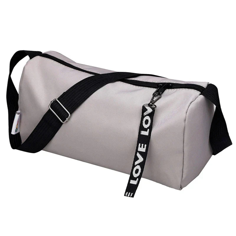 Sporty Elegance Duffle Bag - SwiftFit Nylon Sports Bag for Activities