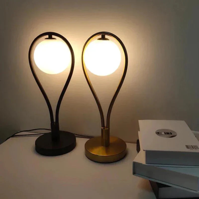 FrostedGlow - Minimalist Scandinavian Mood Lamp