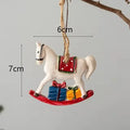 FrostyAntlers Socks - Festive Moose Christmas Decoration