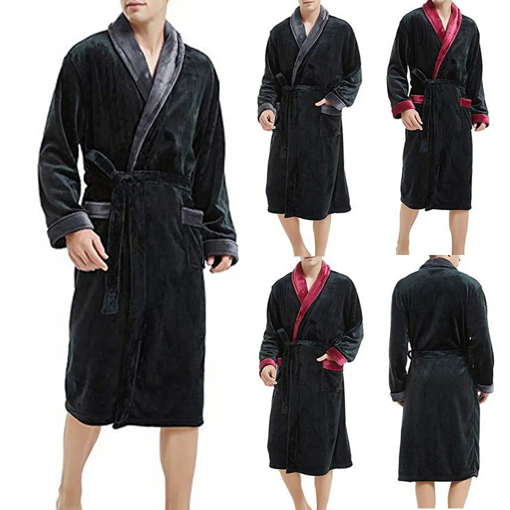 SoftCozy Robe - Luxury Autumn/Winter Housecoat for Men
