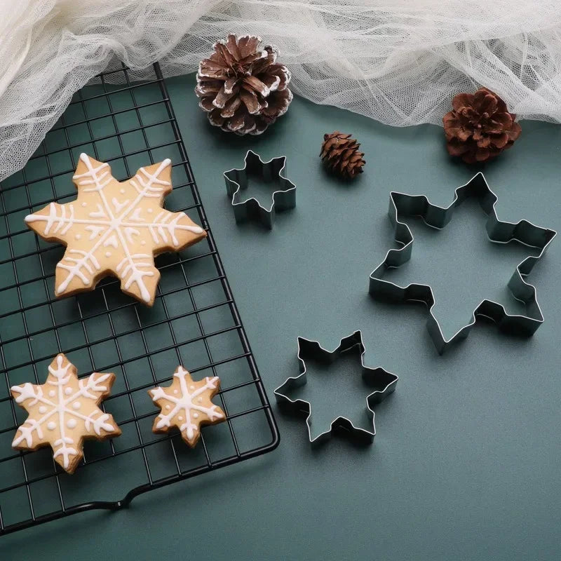 FloconSet - Snowflake Cutters for Magical Cakes