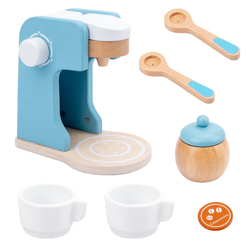 WoodPlay Set – Realistic Wooden Kitchen Toys