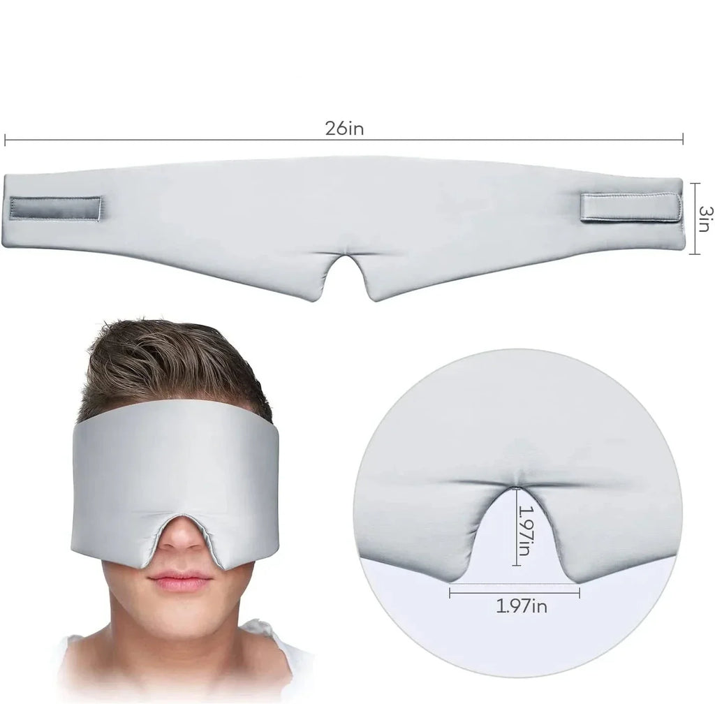 Soie D'Or – Luxury Silk Sleep Mask for Ultimate Relaxation