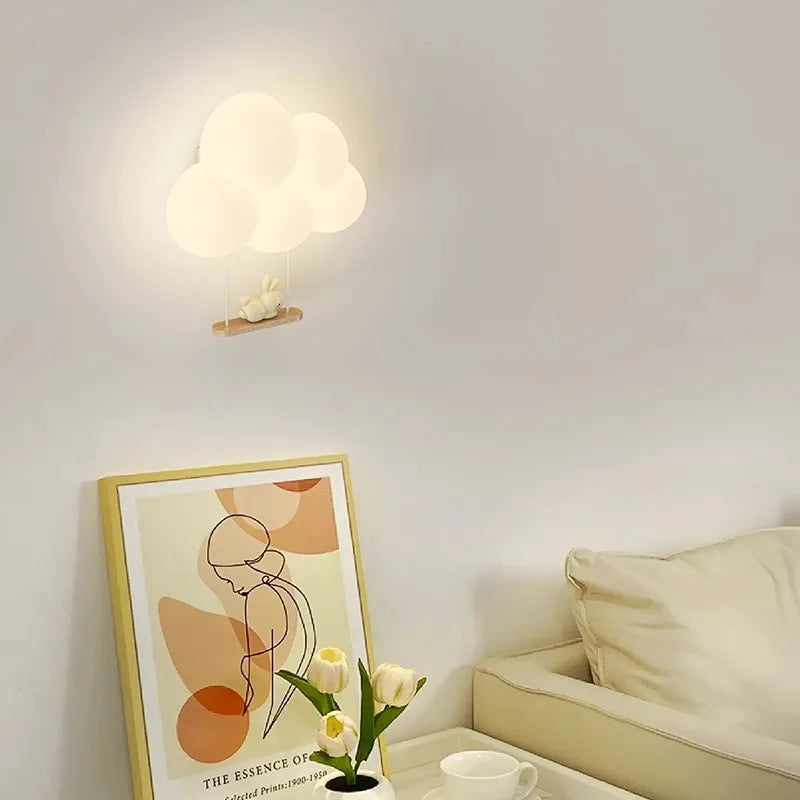 CloudLight – Modern LED Wall Lamp for Kids