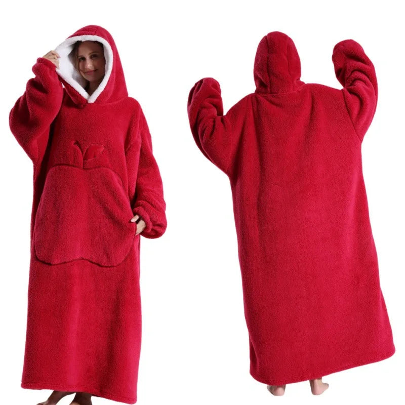 SnuggleHood - Luxury Oversized Fleece Hoodie for Ultimate Comfort