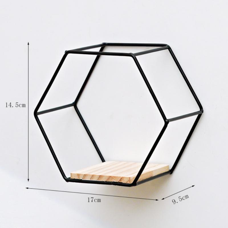 HexaShelf - Stylish Hexagonal Wall Decor for Your Belongings