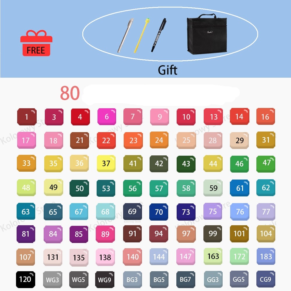 MangaMarkers - Creative Coloring Brushes for Art
