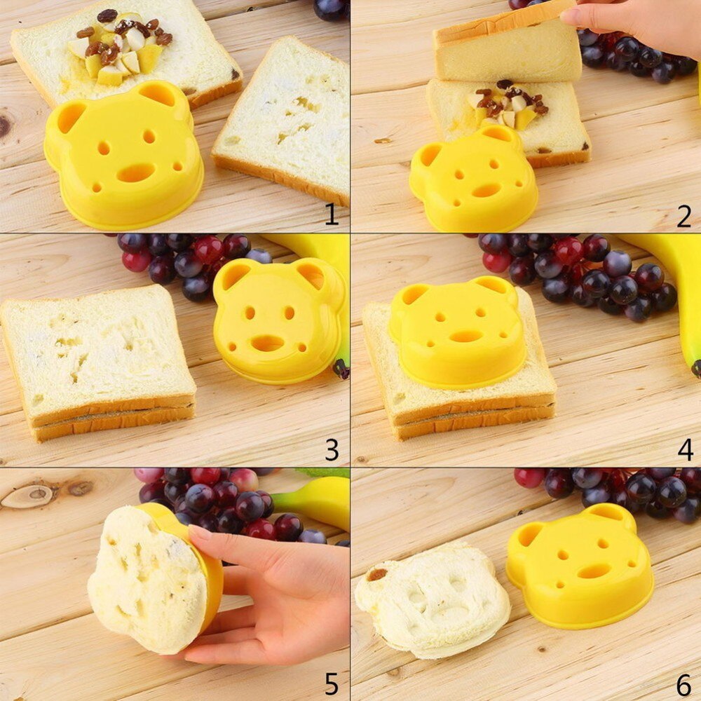 Sandwich Cutters - Creative Lunch Molds for Children