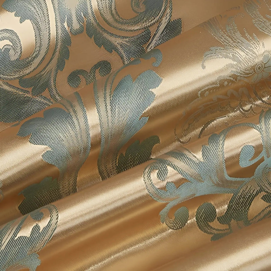 Chic Satin Jacquard Duvet Cover for a Luxury Bedroom