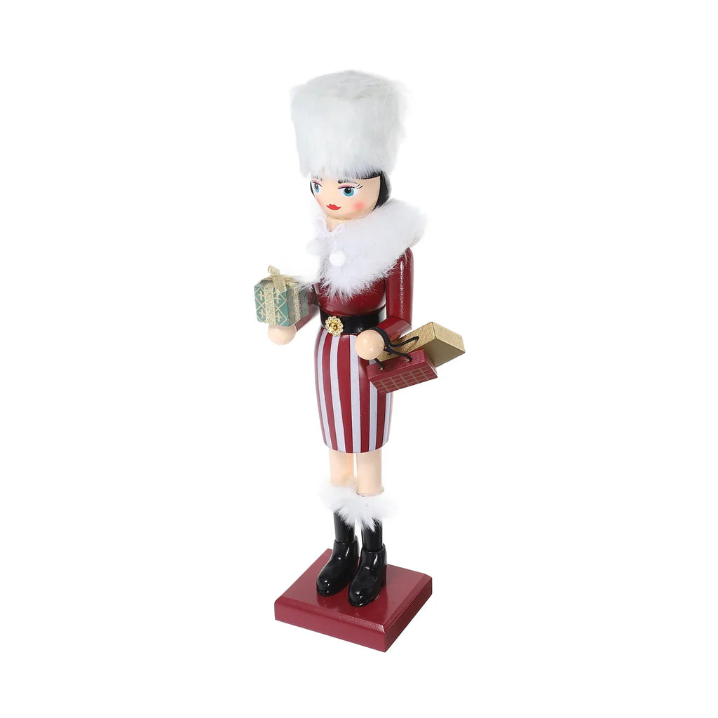 Stylish Wooden Nutcracker - Festive Classic