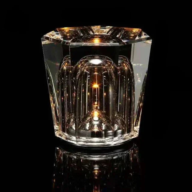 ChicGlow - Luxury Crystal and Iron Chandelier for Restaurants