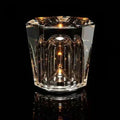 ChicGlow - Luxury Crystal and Iron Chandelier for Restaurants