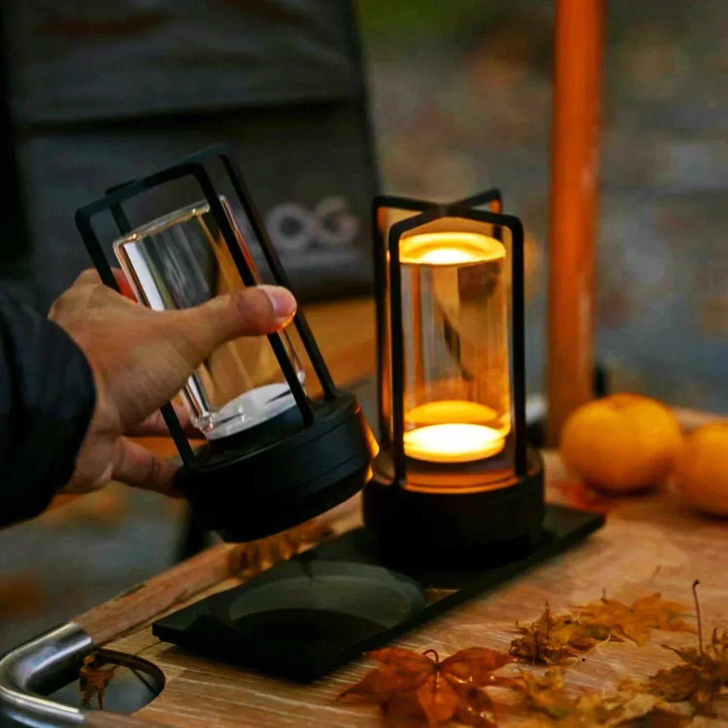 Rechargeable Cordless LuxeGlow Table Lamp - Elegant Cordless Lamp for Every Mood