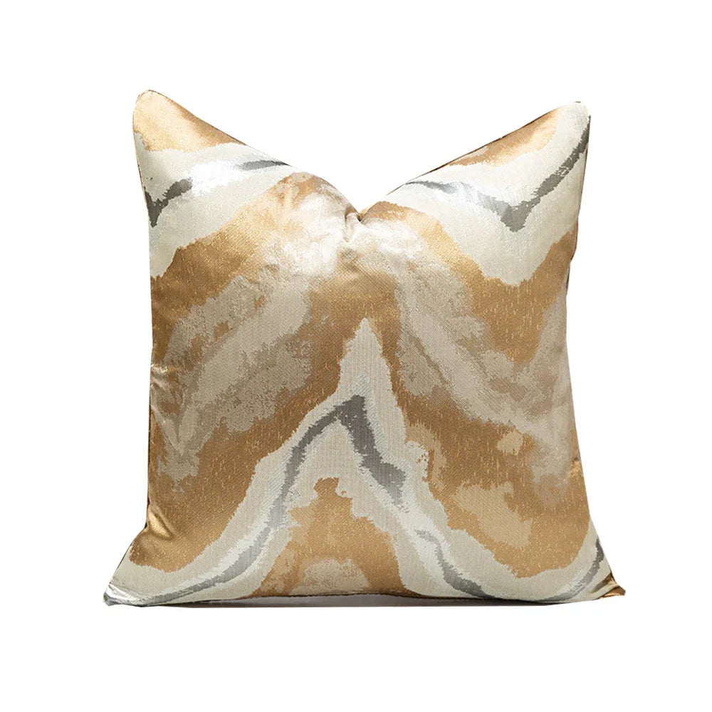 LuminaRest Pillowcase - Luxurious Pillowcase with Abstract Design for Modern Interiors