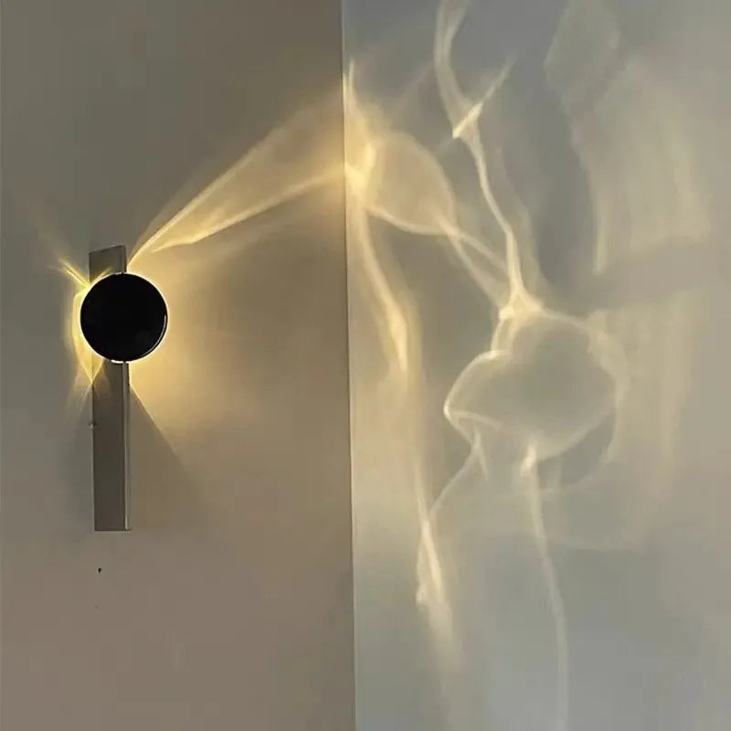 RippleGlow – Luxury Rotating Wall Lighting for the Room