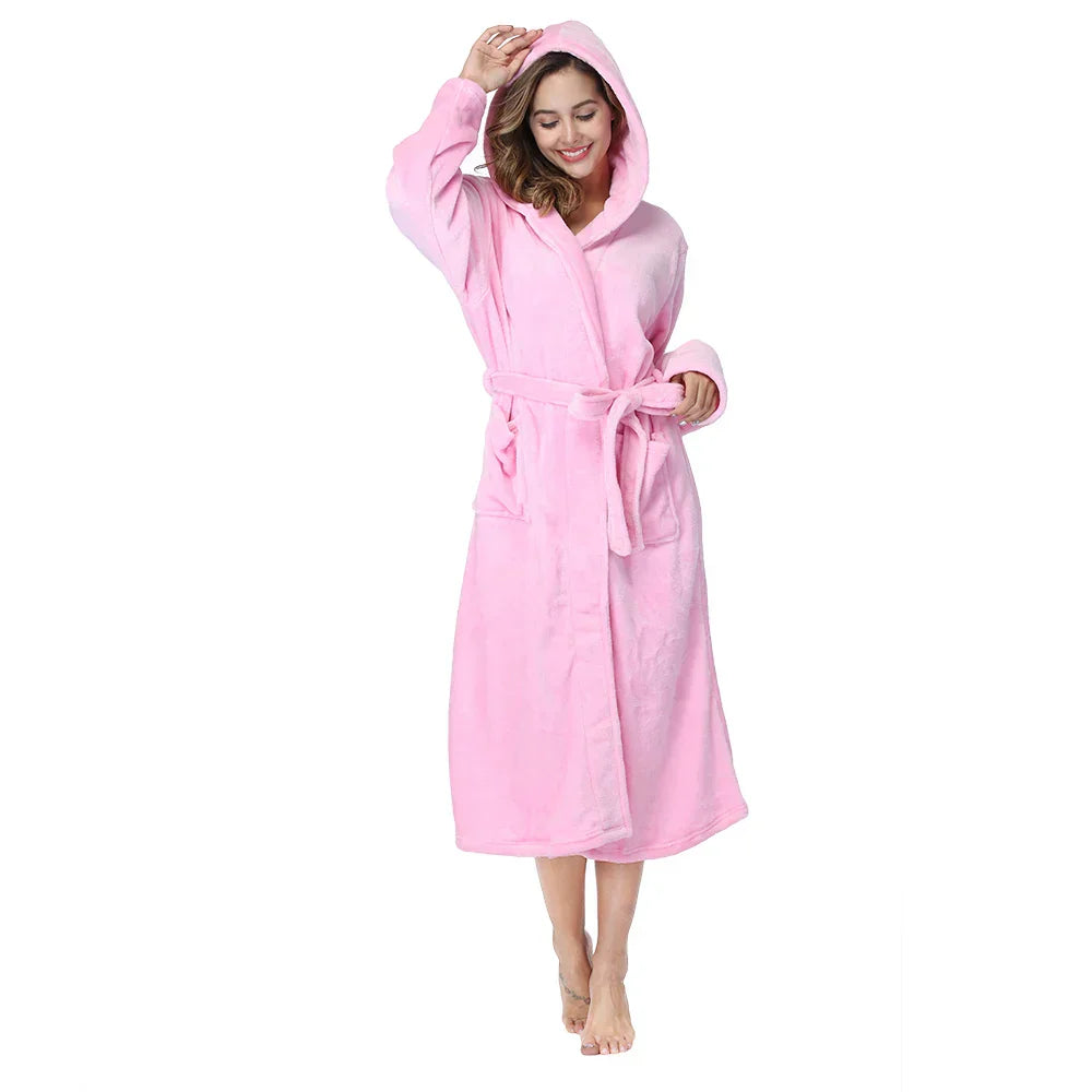 ChicComfort Hoodie Dress - Luxurious Fleece Dress for Every Occasion