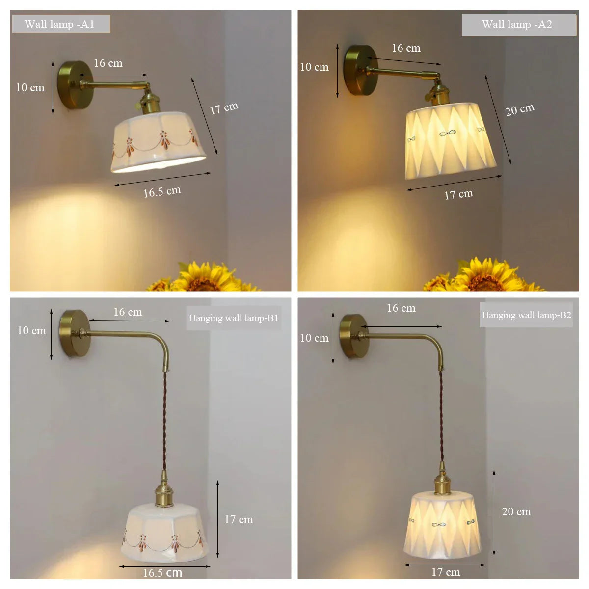 ZenGlow Light - Retro Japanese Wall Lamp with Switch