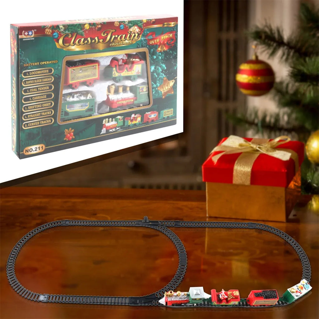 Christmas FeteLocomotive - Enchanting Christmas Train Set for the Tree