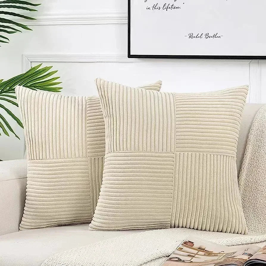 Quintessence Cushion Covers - Stylish Set of 2 Cushion Covers for Any Interior
