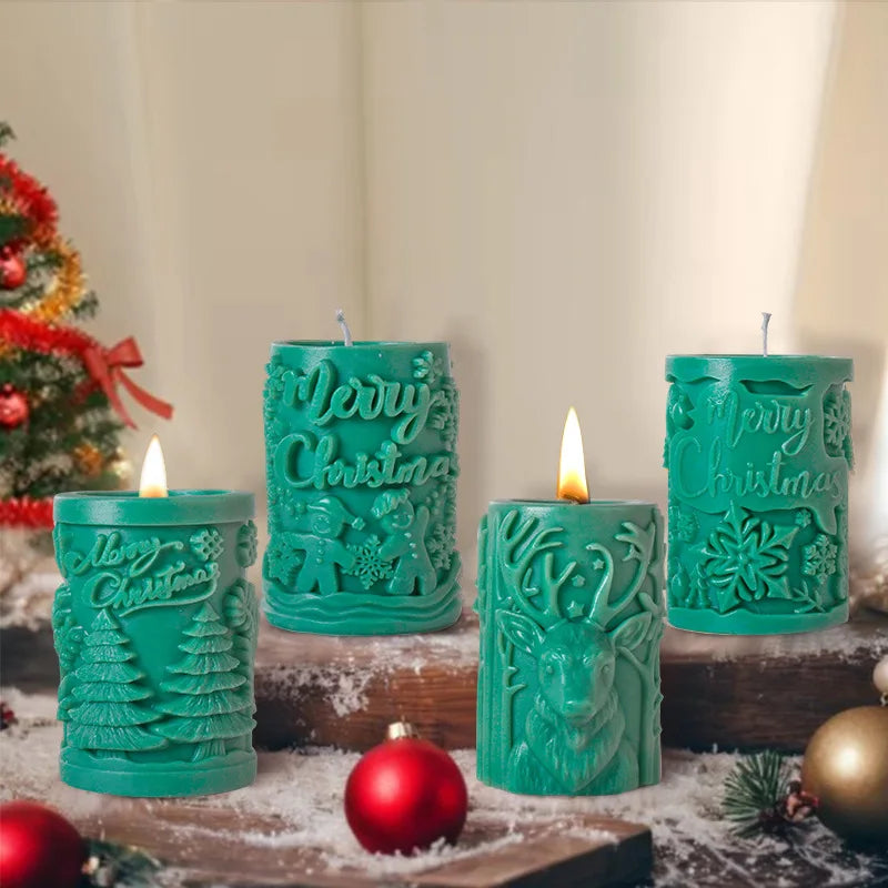Stylish 3D Candle Mold – Create Unique Party Decorations
