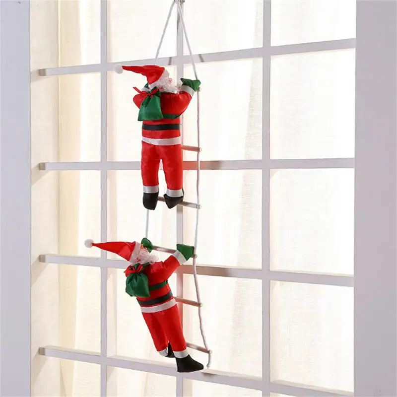 Climbing Santa - Christmas Decoration for the Holidays