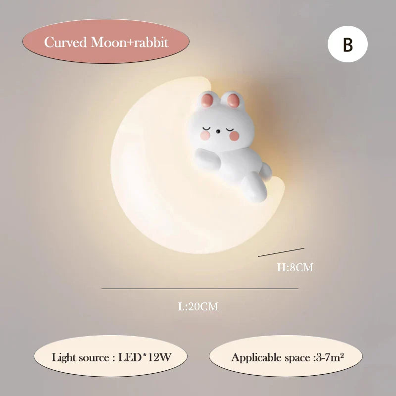 PandaGlow Lamp - Adorable LED Wall Lighting for Children