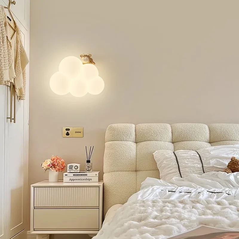 CloudLight – Modern LED Wall Lamp for Kids