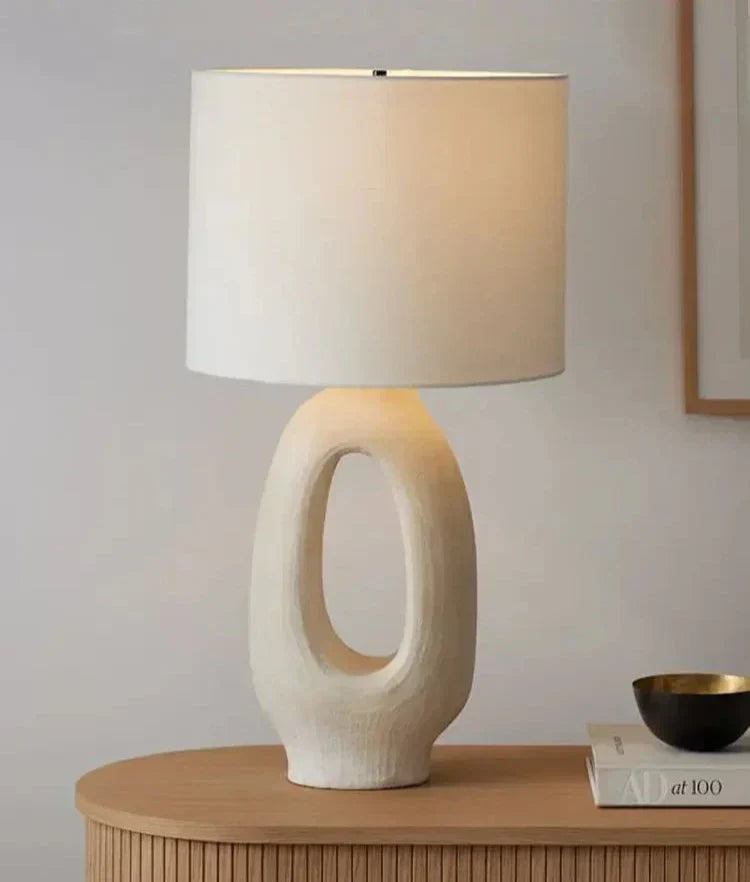 NatureLicht - Elegant Table Lamp with Wabi-Sabi Design