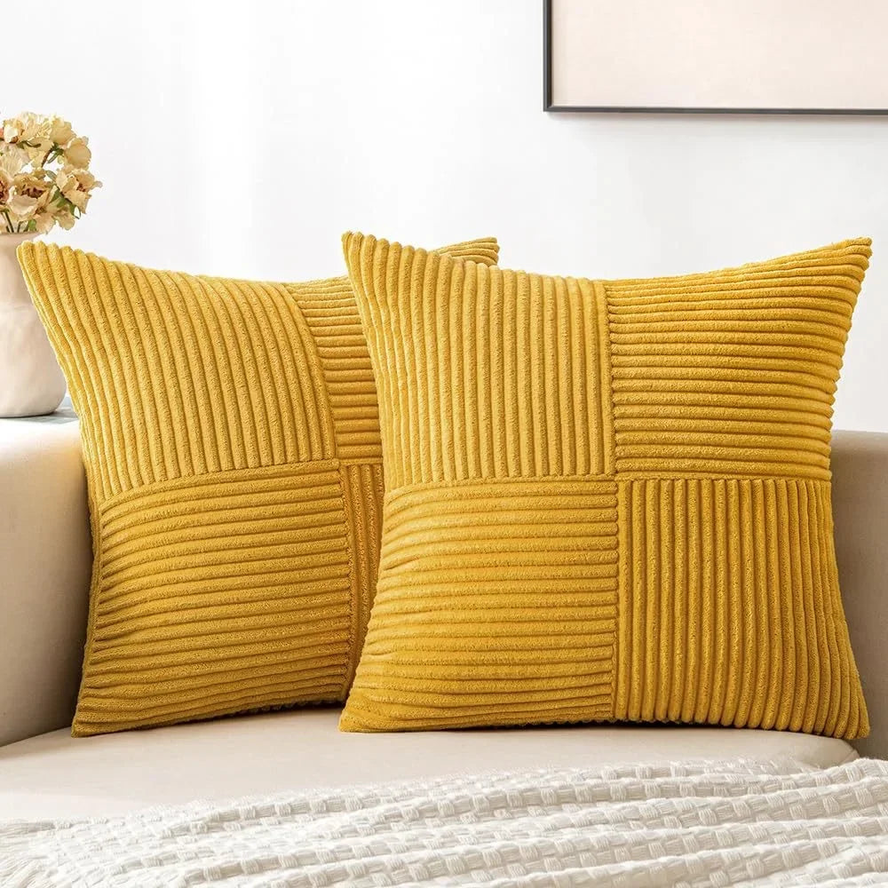 Quintessence Cushion Covers - Stylish Set of 2 Cushion Covers for Any Interior