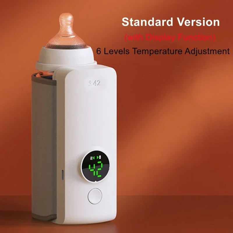 WarmEase - Portable Baby Bottle Warmer with Adjustable Temperature