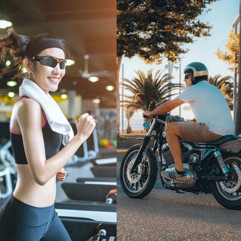 AdventureVision Glasses - Stylish HD Camera Sunglasses