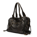 NoirClass - Elegant Black Leather Handbag