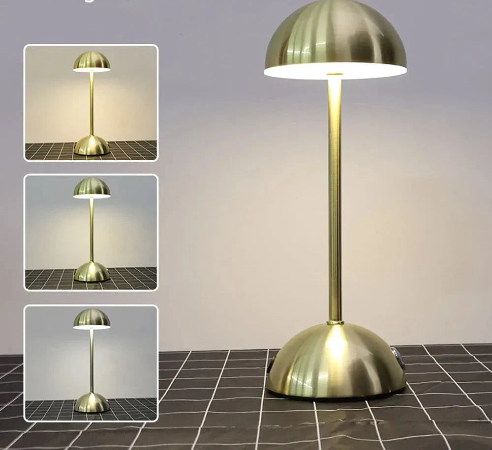 AtmosphereLight - Elegant LED Lamp with Wireless Charging