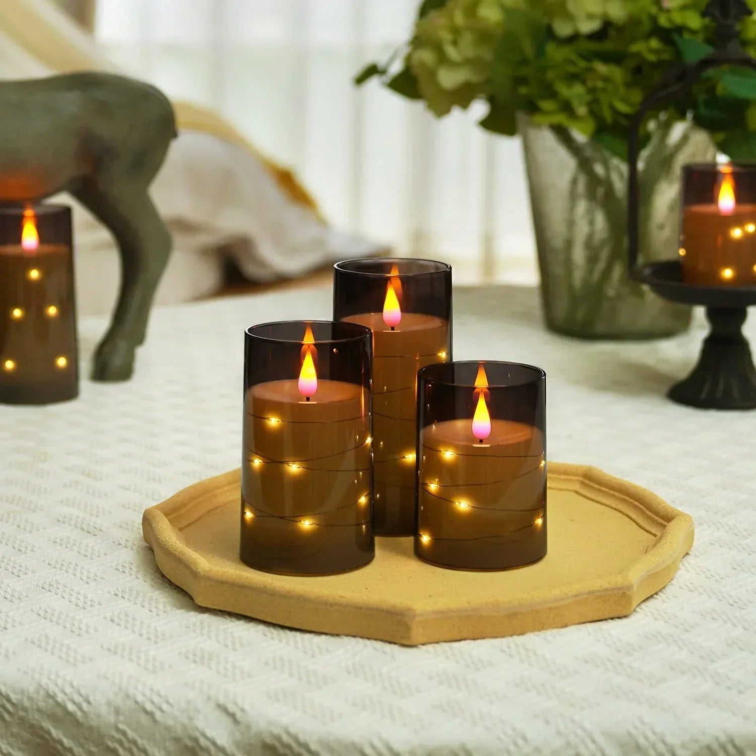 Flameflex LED Candles - Set of 3