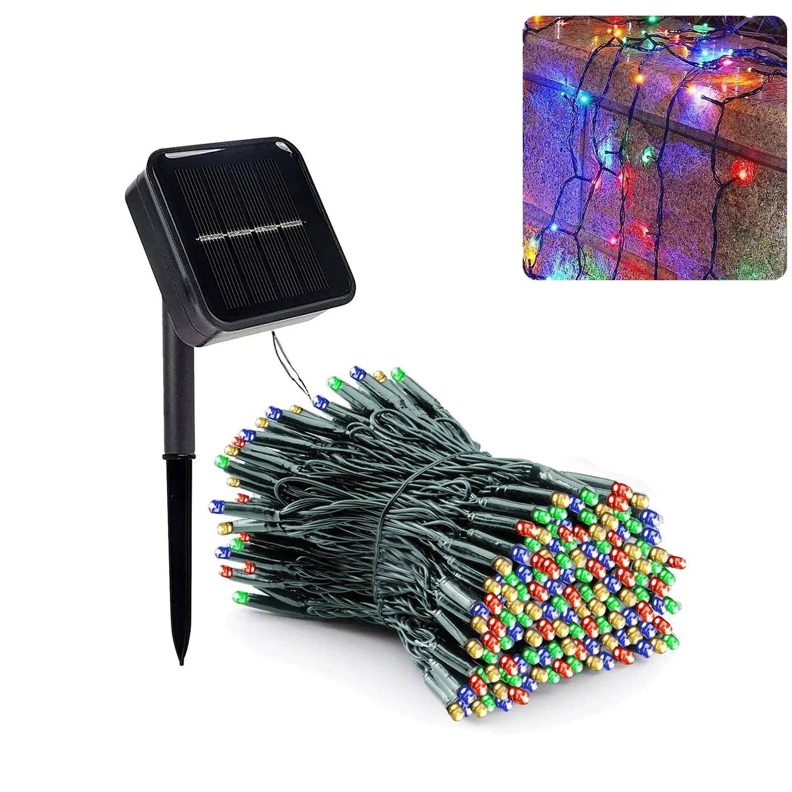 LumièreJoyeuse Christmas lights - Magical Solar LED Outdoor Lighting