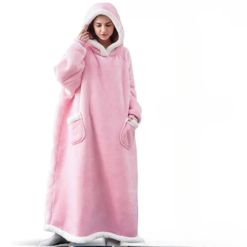 CozyWrap - Luxury Oversized Fleece Hoodie for Ultimate Comfort