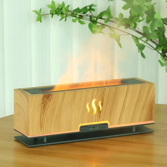 GlowFlame - Stylish Aroma Humidifier for Home