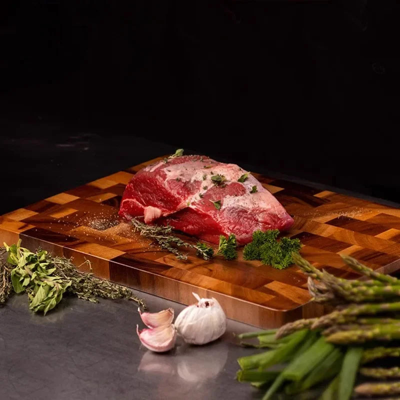 TimberFlow – Luxury Double-Sided Wooden Cutting Board