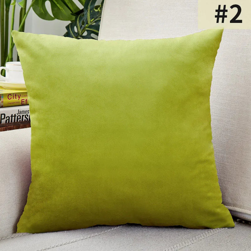 Elegant Velvet Cushion Cover - for Luxurious Interiors