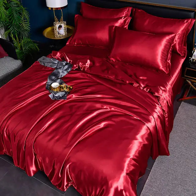 SatinLuxe Duvet Cover - Luxury Satin Duvet Cover for Your Bedroom