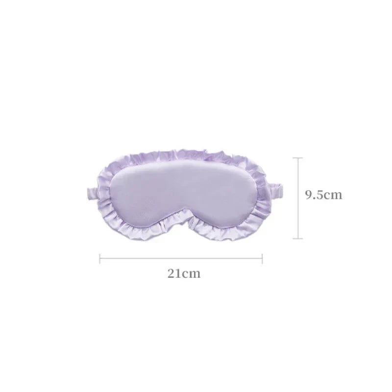 Volant Mask - Luxury Silky Soft Sleep Mask with Ruffles