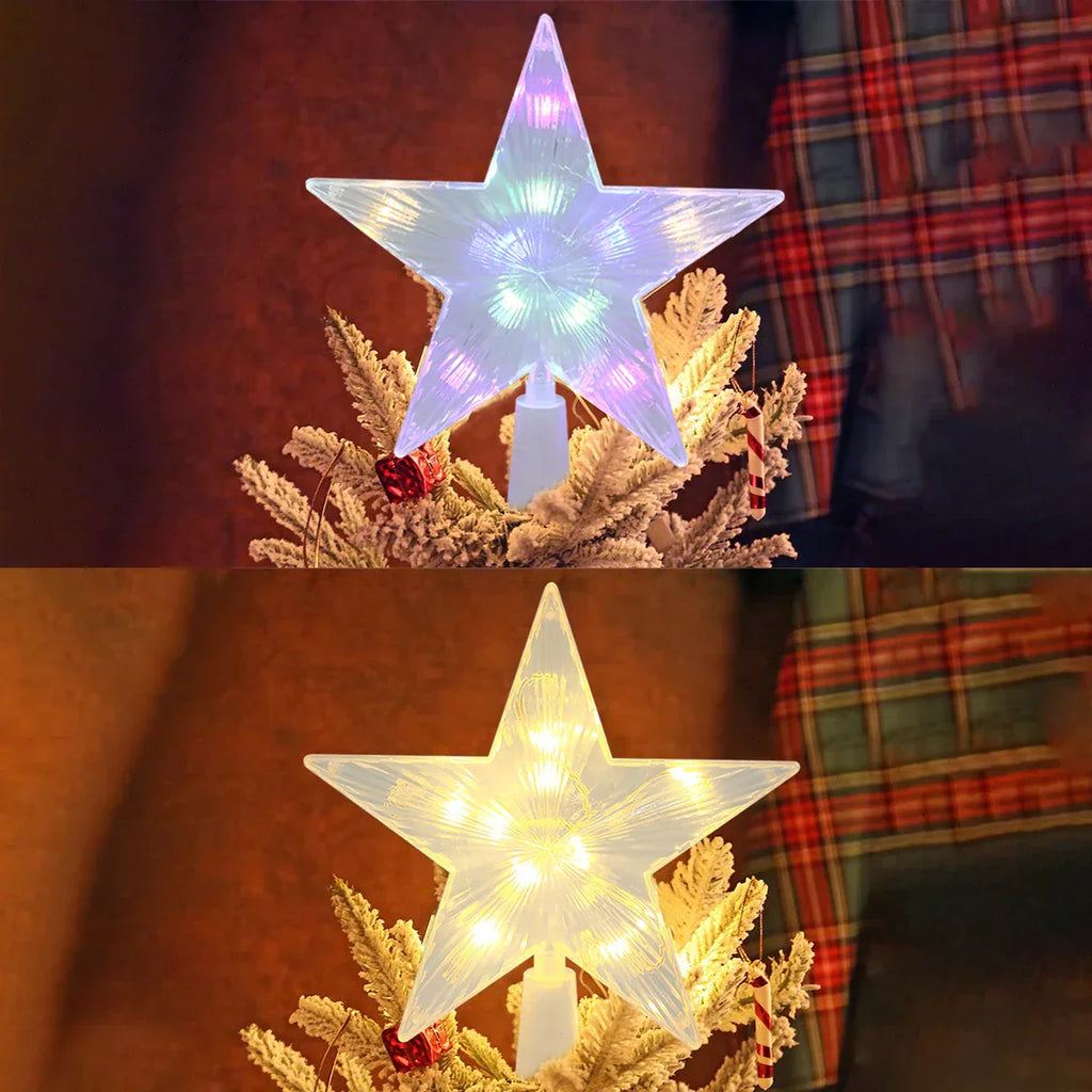 Starlit - Magical LED Star for Christmas Tree Decoration