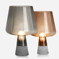 NordicCement Table Lamp – Minimalist Design with Concrete Base
