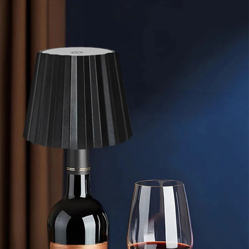 Lumière Nomade – Cordless Bottle Lamp with Adjustable Lighting