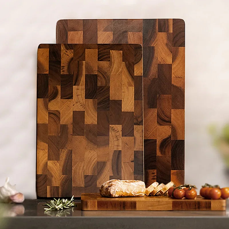 TimberFlow – Luxury Double-Sided Wooden Cutting Board